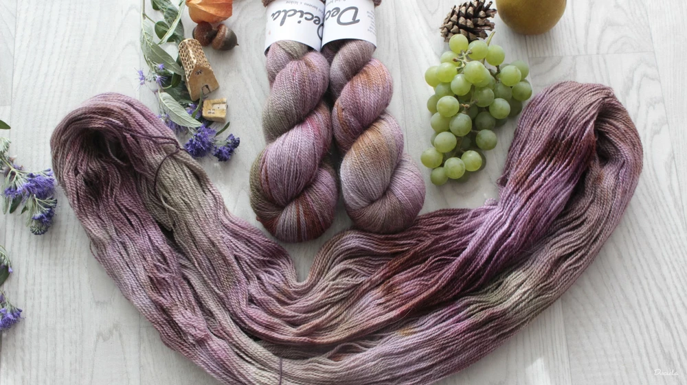 "Vřesoviště"- 50% merino/50% alpaka 500m