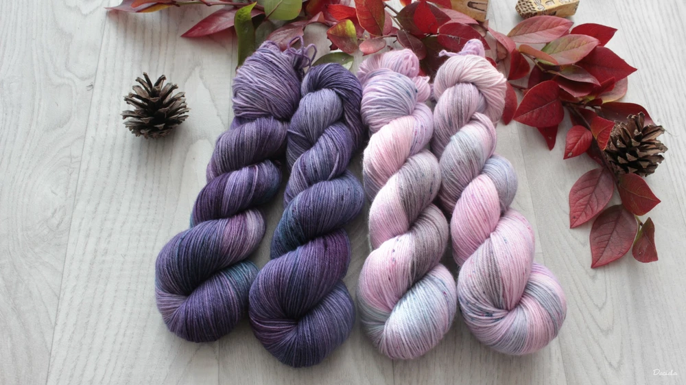 "Lilita" - EXTRA Merino sw/polyamid 365m/100g