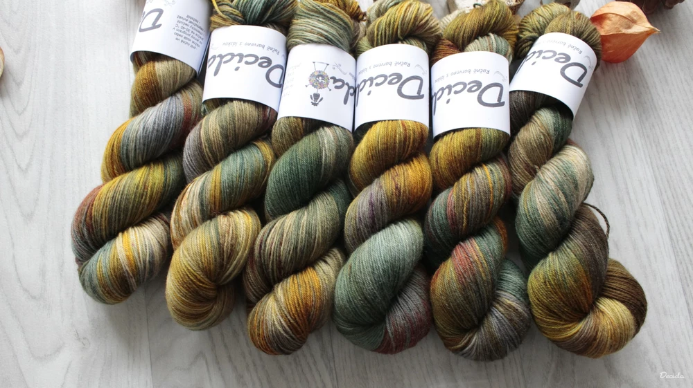 "Lesník" - EXTRA Merino sw/polyamid 365m/100g