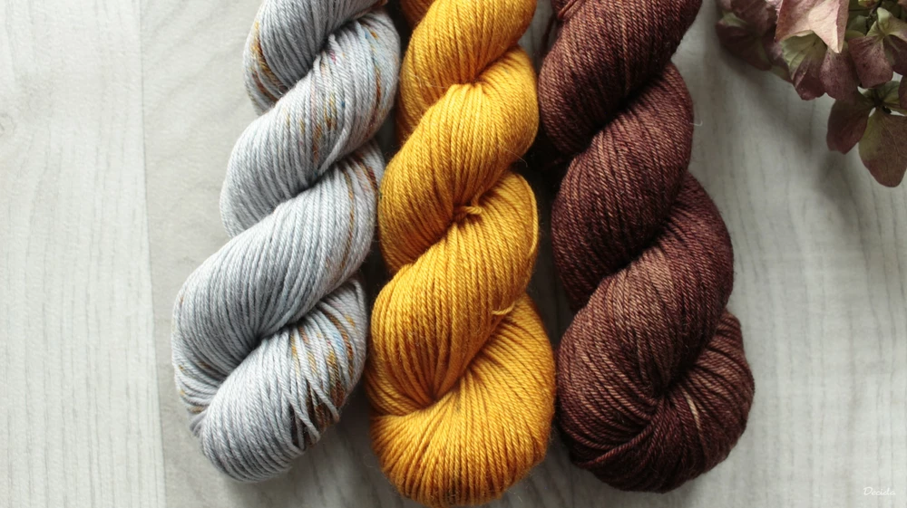 "Set 6" 150g - merino sw 400m/100g