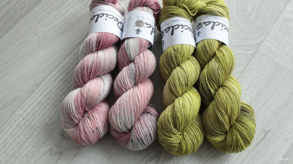 "Kiwi" - EXTRA Merino sw/polyamid 365m/100g