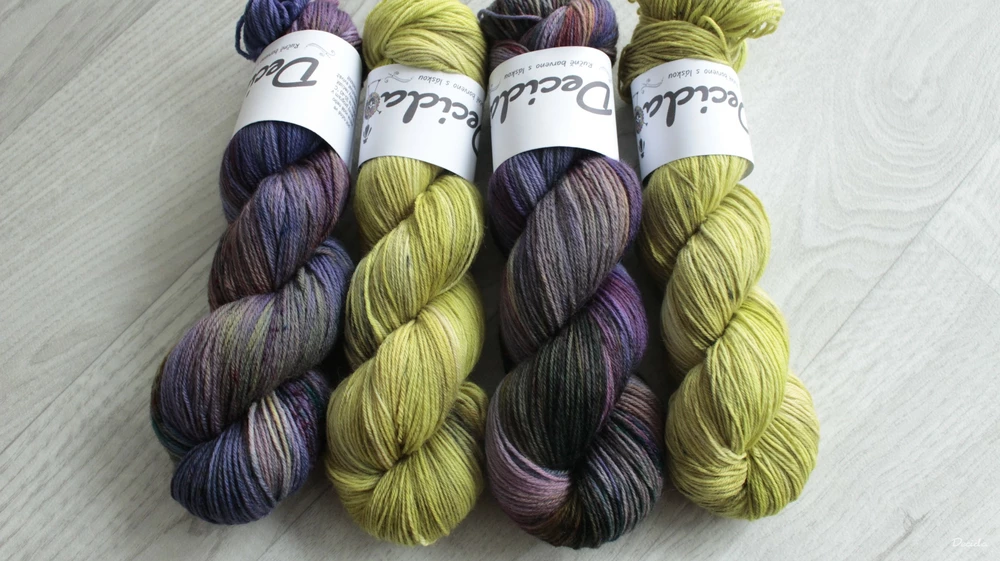 "Ponteo" - EXTRA Merino sw/polyamid 365m/100g