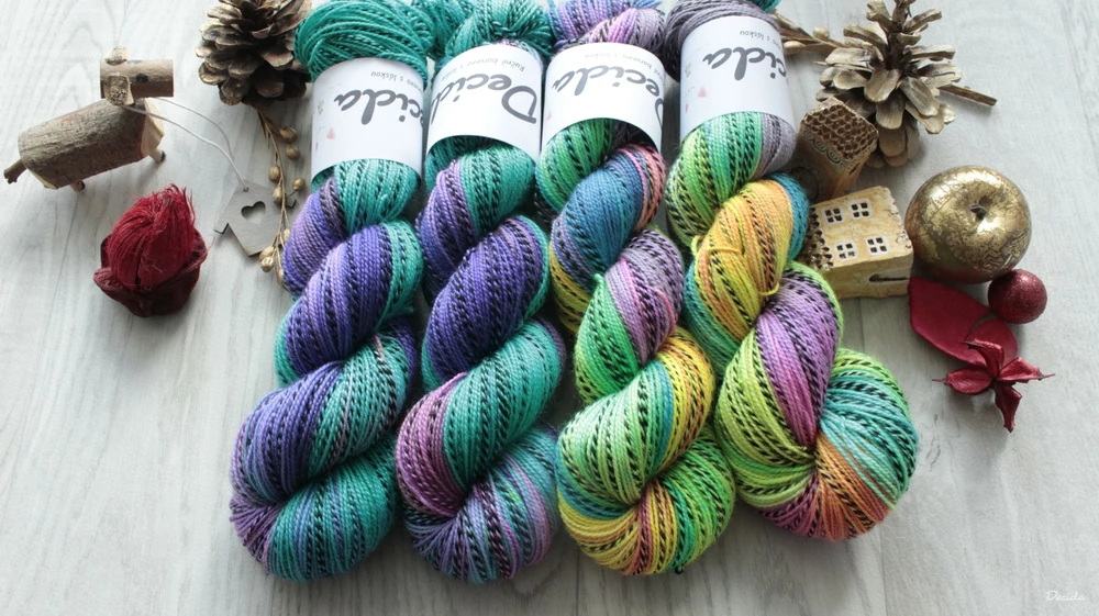 "Neonka" - ZEBRA Merino sw/nylon 365m/100g