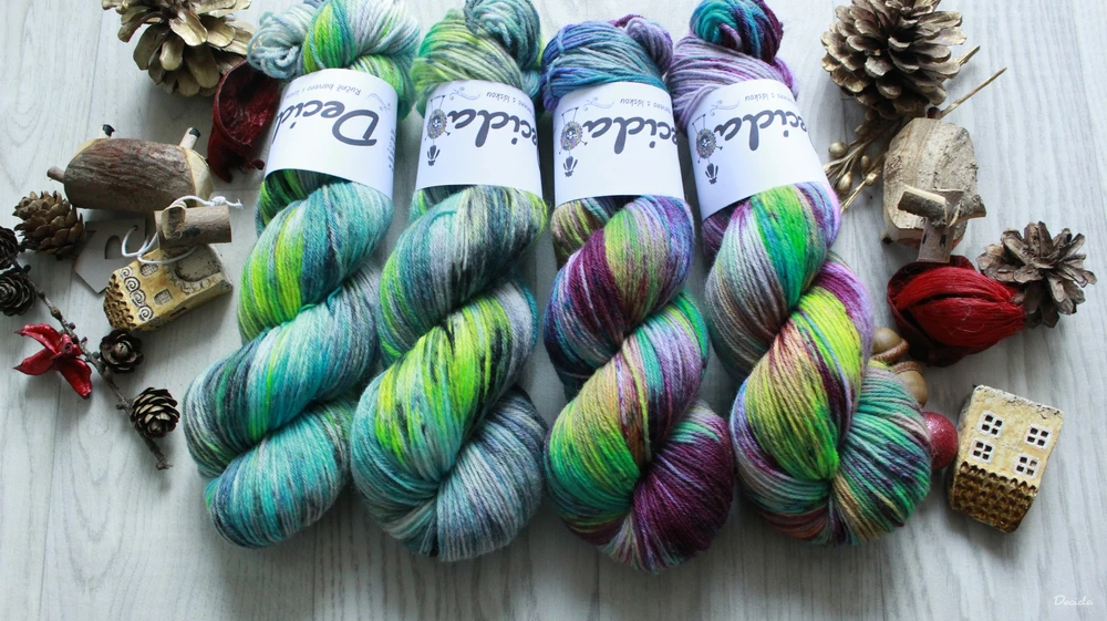 "Pod ledovcem" - EXTRA Merino sw/polyamid 365m/100g