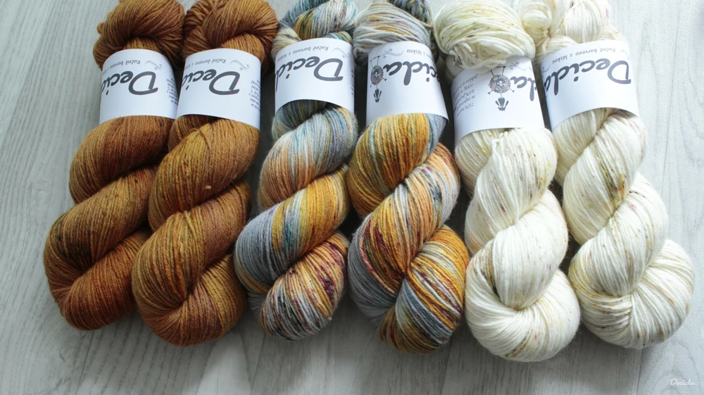 "Koření" - EXTRA Merino sw/polyamid 365m/100g