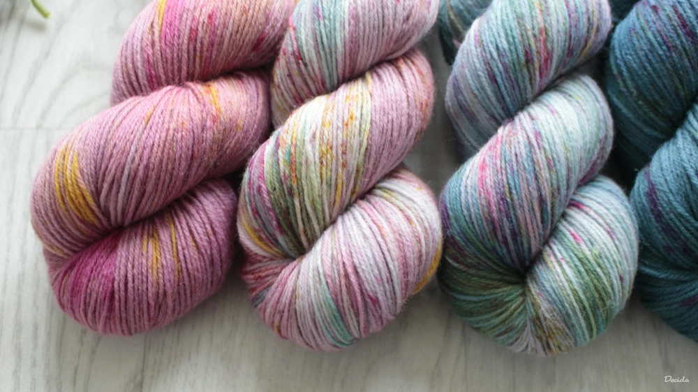 "Melanies" - set 400g EXTRA Merino sw/polyamid 365m/100g