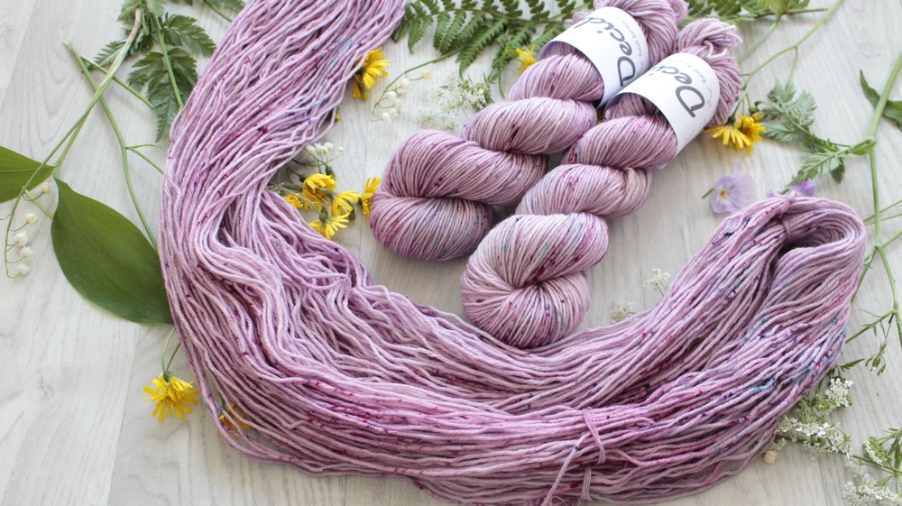 "Lesní plody" -  extra MERINO se sw 4mm 