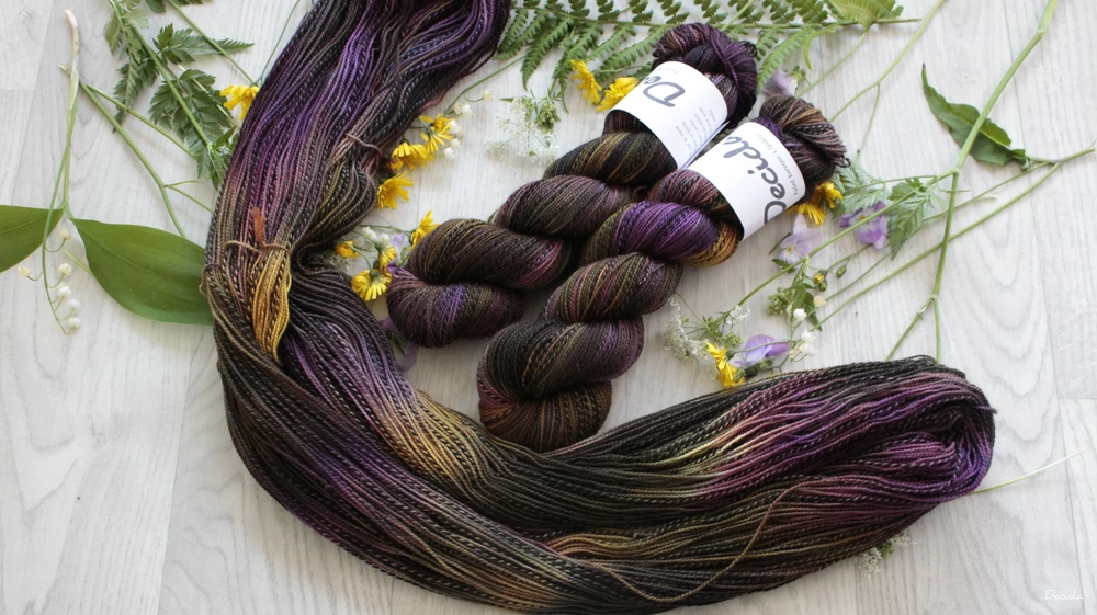 "Ubuntu" - ZEBRA Merino sw/nylon 365m/100g