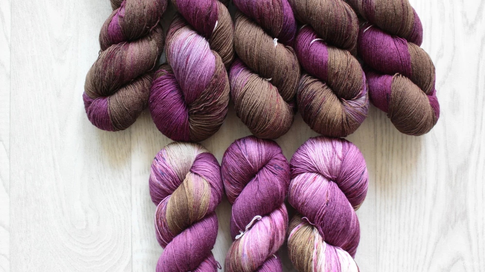 "Čokoláda a ostružiny"  extra MERINO se sw 2mm (680m)