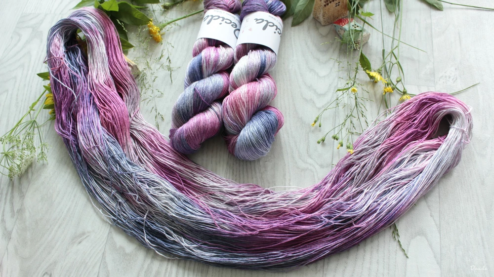 "Ambara" 100% pravé hedvábí 400m