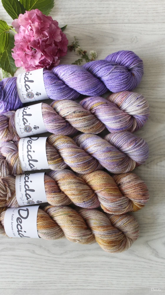 Fade na přání - ARAN merino sw 166m/100g