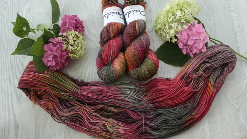 "Lesní láska" - EXTRA Merino sw/polyamid 365m/100g