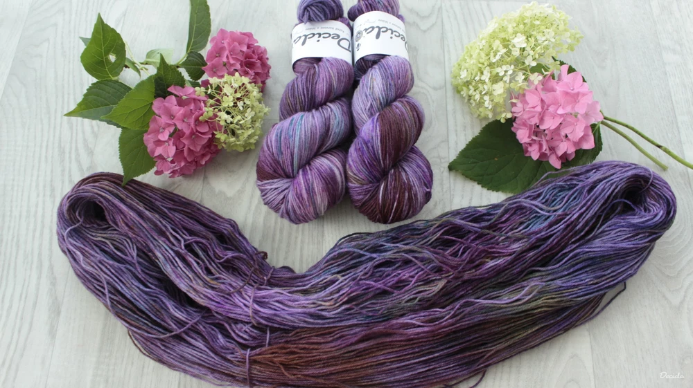 "Sowia" - EXTRA Merino sw/polyamid 365m/100g