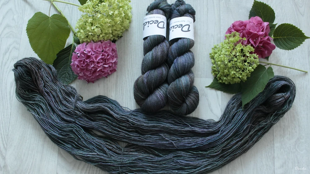 "Poéme" 120g -  65%merino 20%hedvábí a 15% yak