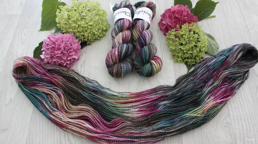 "Dos almas" - ZEBRA Merino sw/nylon 365m/100g