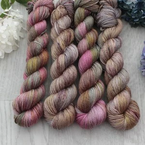 "Sweet forest love" - merino/hedvábí 50/50 400m 50g