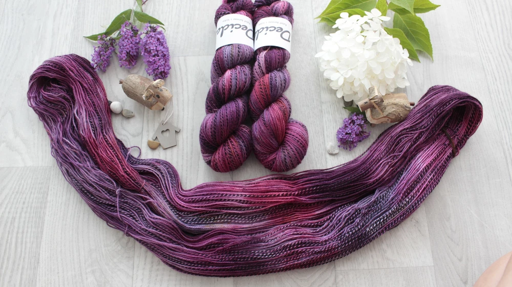 "Keya" - ZEBRA Merino sw/nylon 400m/100g