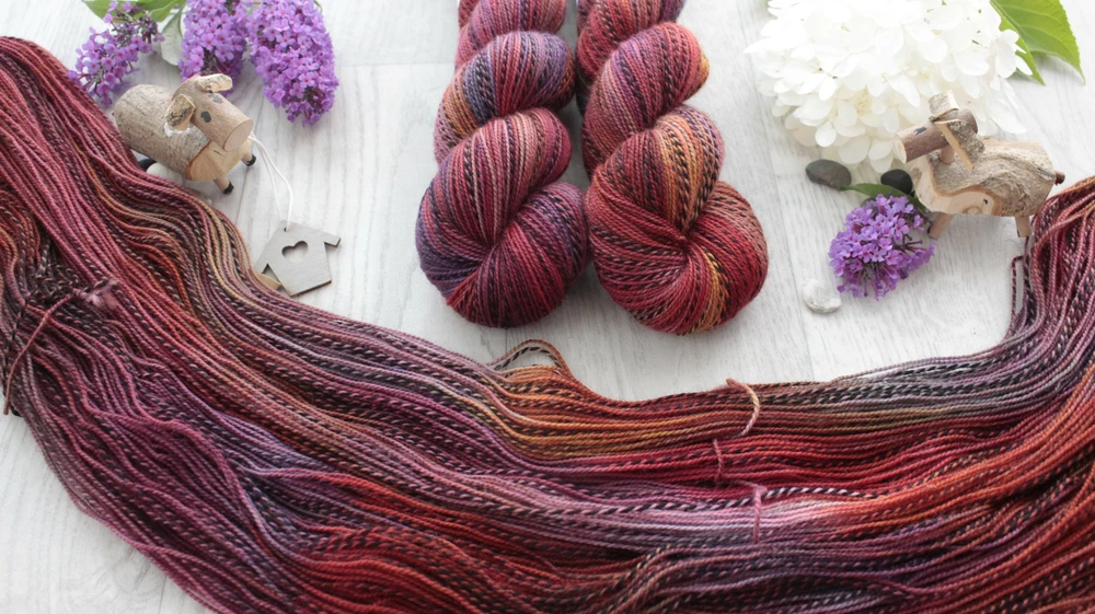 "Baile" - ZEBRA Merino sw/nylon 400m/100g