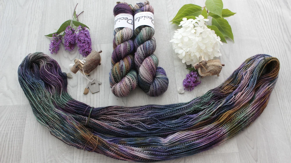 "Interlude" - ZEBRA Merino sw/nylon 400m/100g