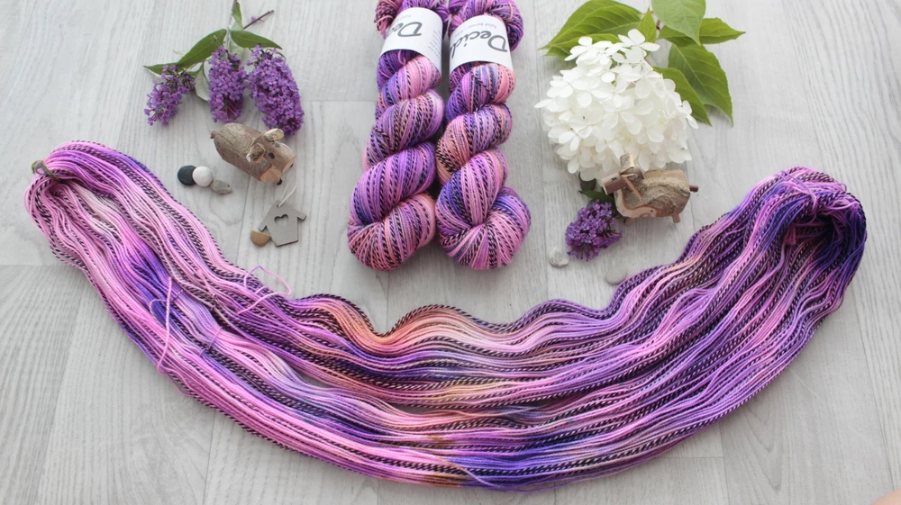 "Hypnos" - ZEBRA Merino sw/nylon 400m/100g