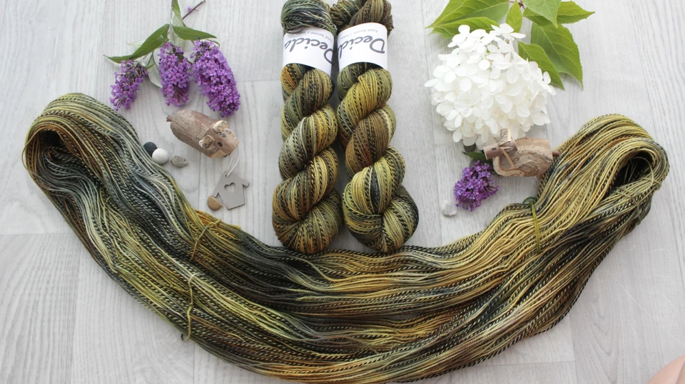 "Anima Mundi" - ZEBRA Merino sw/nylon 400m/100g