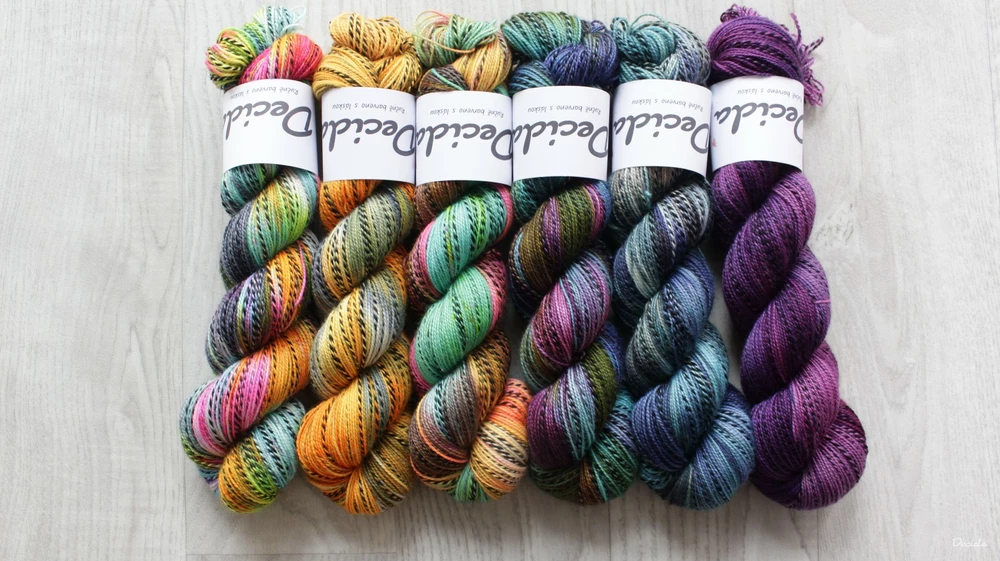 "Neon Balm" - ZEBRA Merino sw/nylon 400m/100g