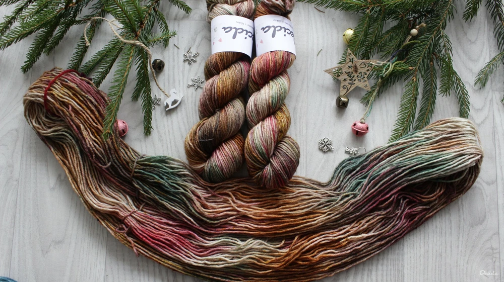 "Achalay" - Merino sw/polyamid 4,5mm