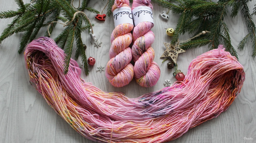 "Juvenile" - Merino sw/polyamid 4,5mm