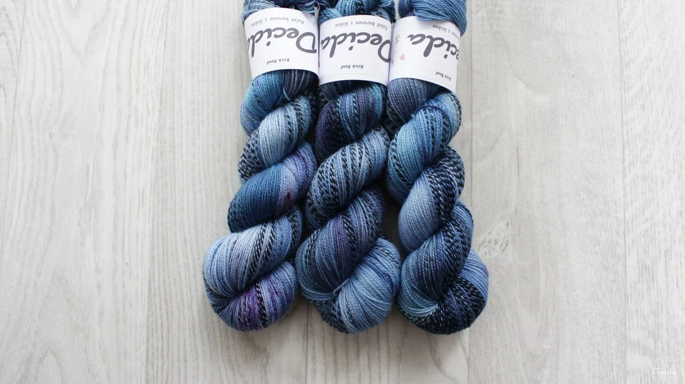 "Brick Road" - ZEBRA Merino sw/nylon 400m/100g