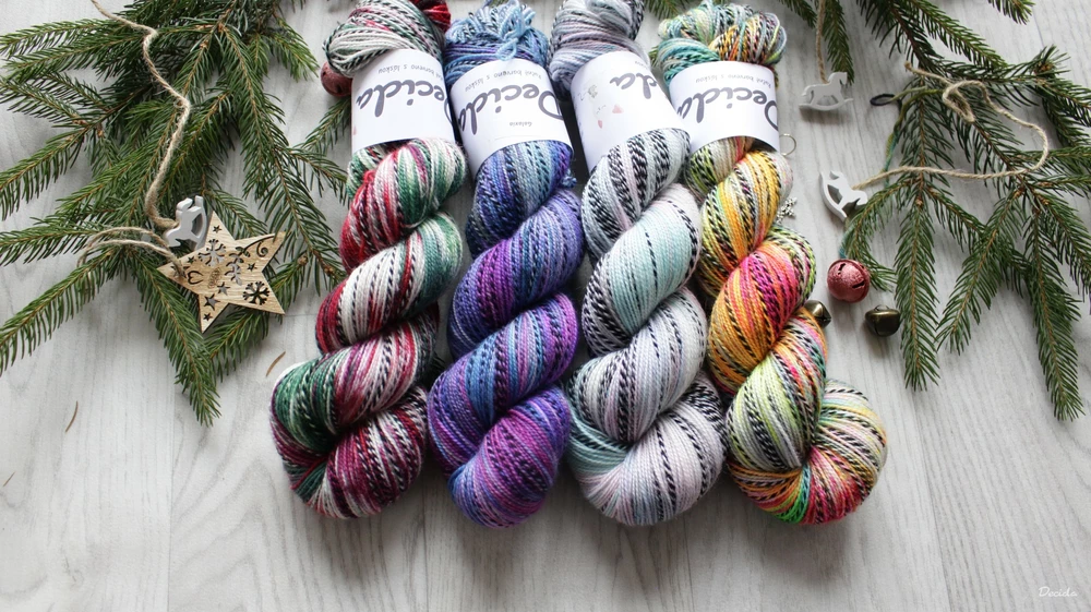 "Galaxia" - ZEBRA Merino sw/nylon 400m/100g