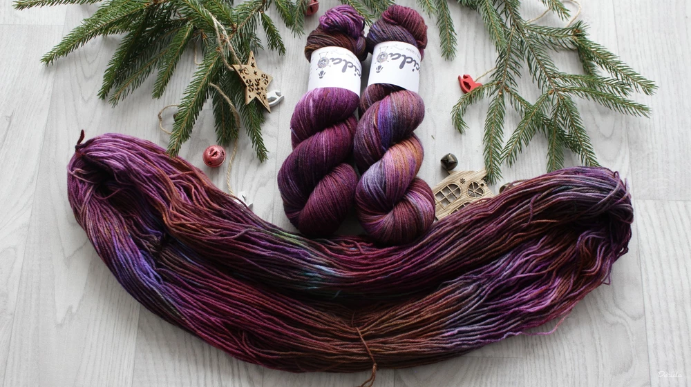 "Madeline" - EXTRA Merino sw/polyamid 365m/100g