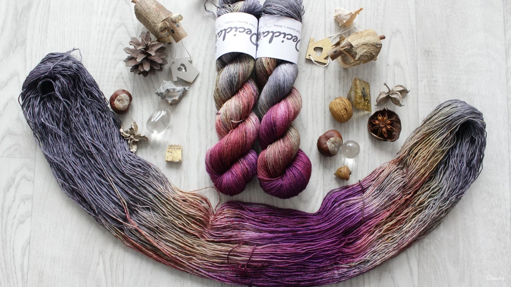 "Mojame" Merino/hedvábí 3mm