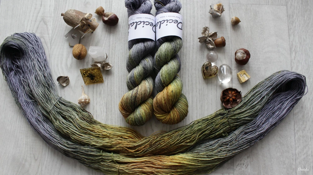 "Kaned" Merino/hedvábí 3mm