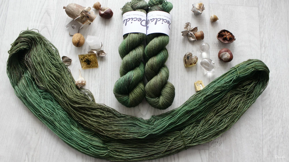 "Prales" Merino/hedvábí 3mm