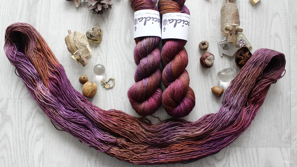 "Balkan" Merino/hedvábí 3mm