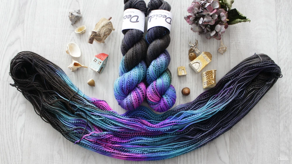 "Galaxi" - ZEBRA Merino sw/nylon 225m/100g