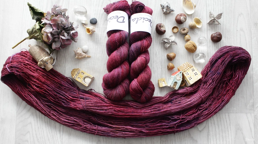 "Razzleberry" -  Single MERINO 366m