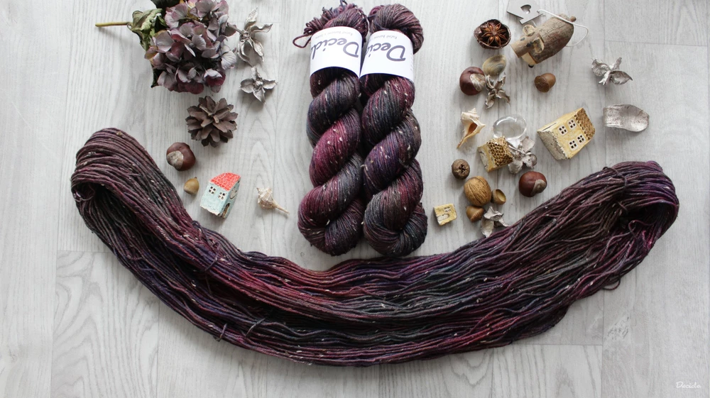 "Hold on" Donegal DK -  85% merino a 15% donegal nopky 212m