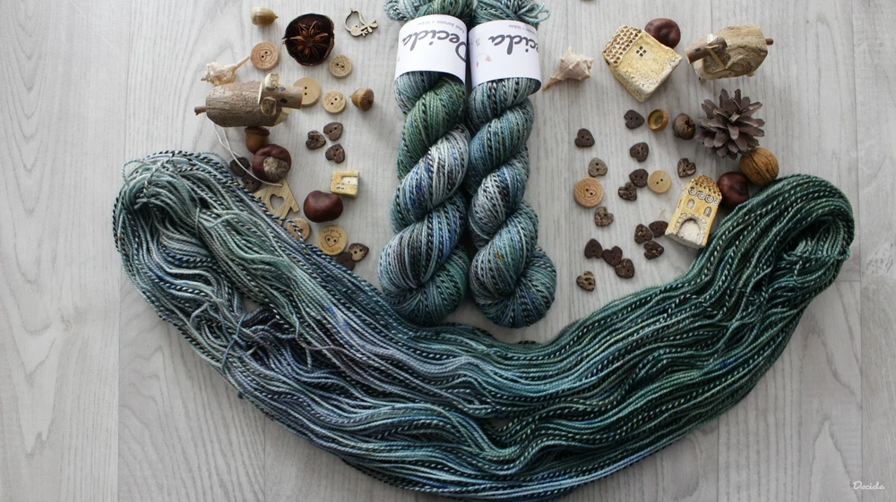 "Lake Eerie" - ZEBRA Merino sw/nylon 225m/100g