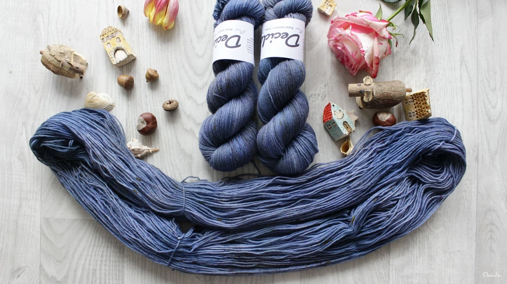 "Nubes oscuras" - EXTRA Merino sw/polyamid 365m/100g