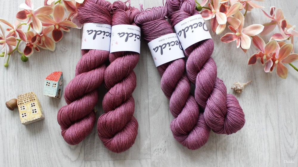 "Sweet Ziona" - 60%merino 20%hedvábí a 20% yak