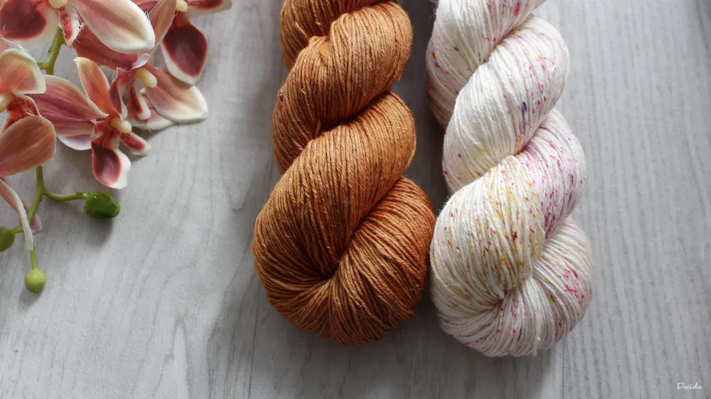 "Set 6" Merino/hedvábí 365m (cena za 100g)
