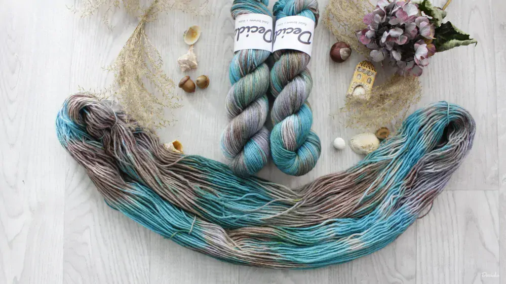 "Wonder" -  Merino sw/polyamid 270m/100g