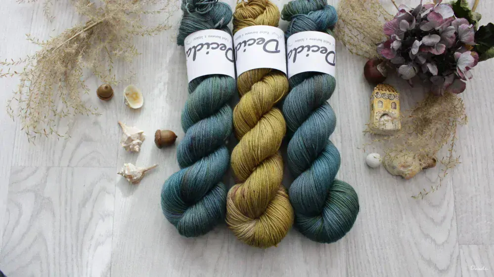 "Banana" - 70%merino/10%kašmír/20%hedvábí 400m