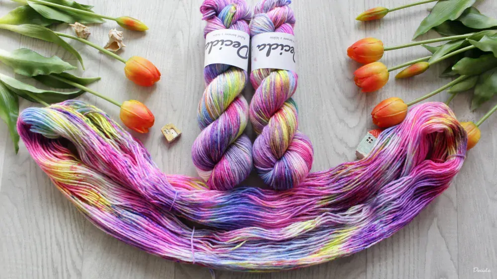 "Aria" - Merino sw/polyamid 270m/100g