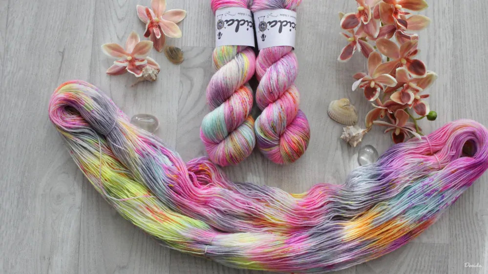 "Neon balm" EXTRA Merino sw/polyamid 510m/100g