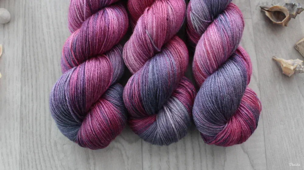 "Červánková" - merino sw/hedvábí 50/50 400m