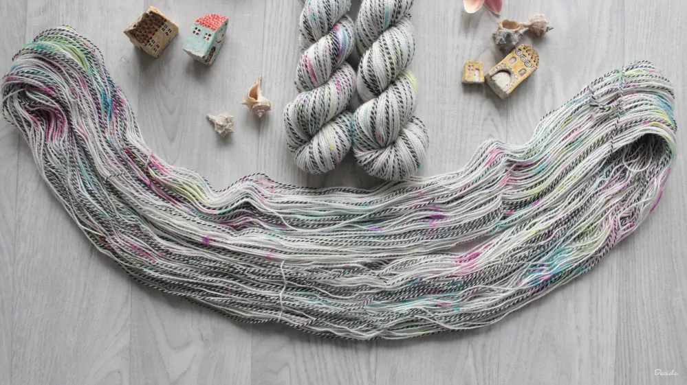 "Crazy Zebra 3" - ZEBRA Merino sw/nylon 400m/100g