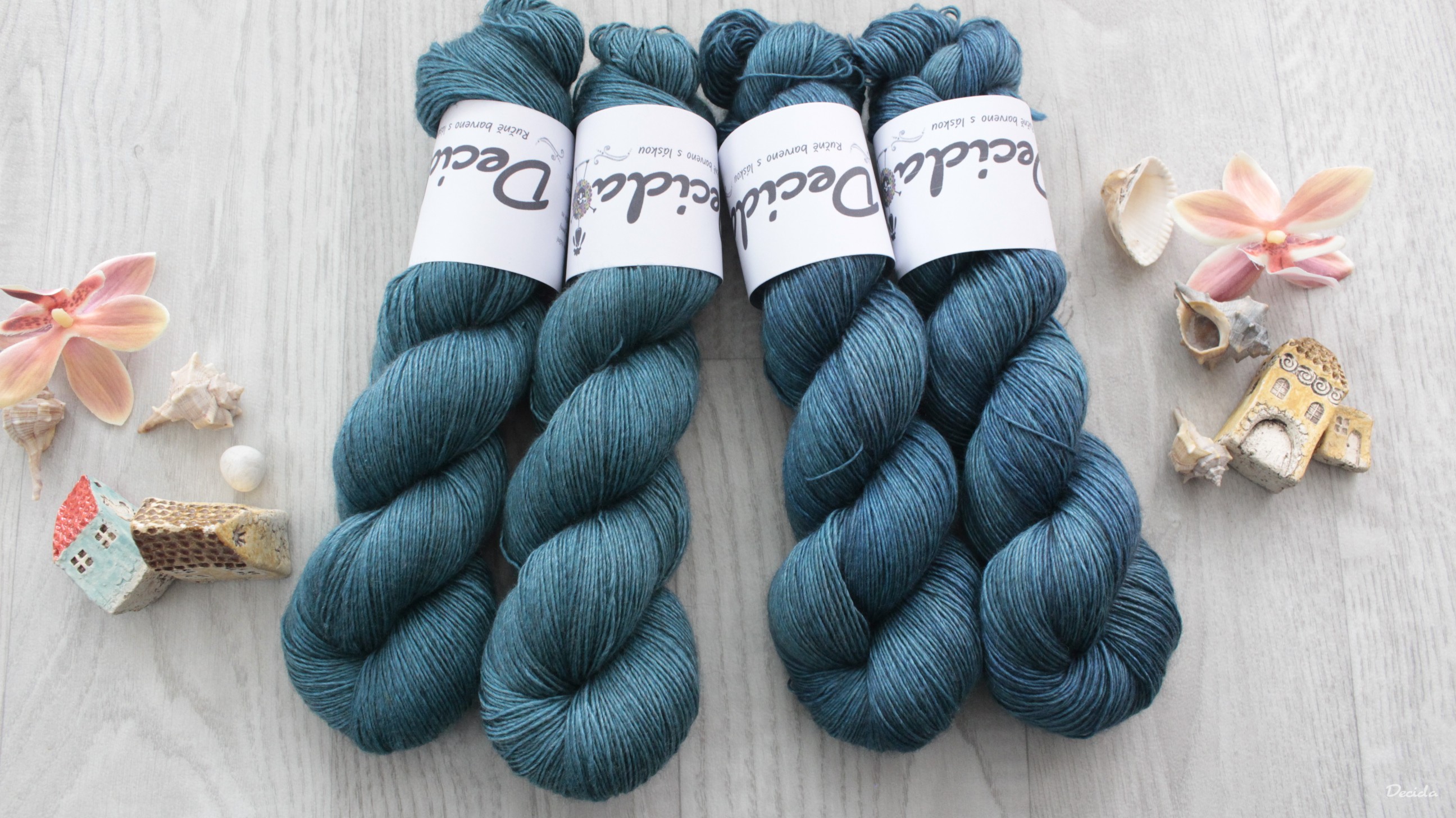 "Kiasmo" 120g -  65%merino 20%hedvábí a 15% yak