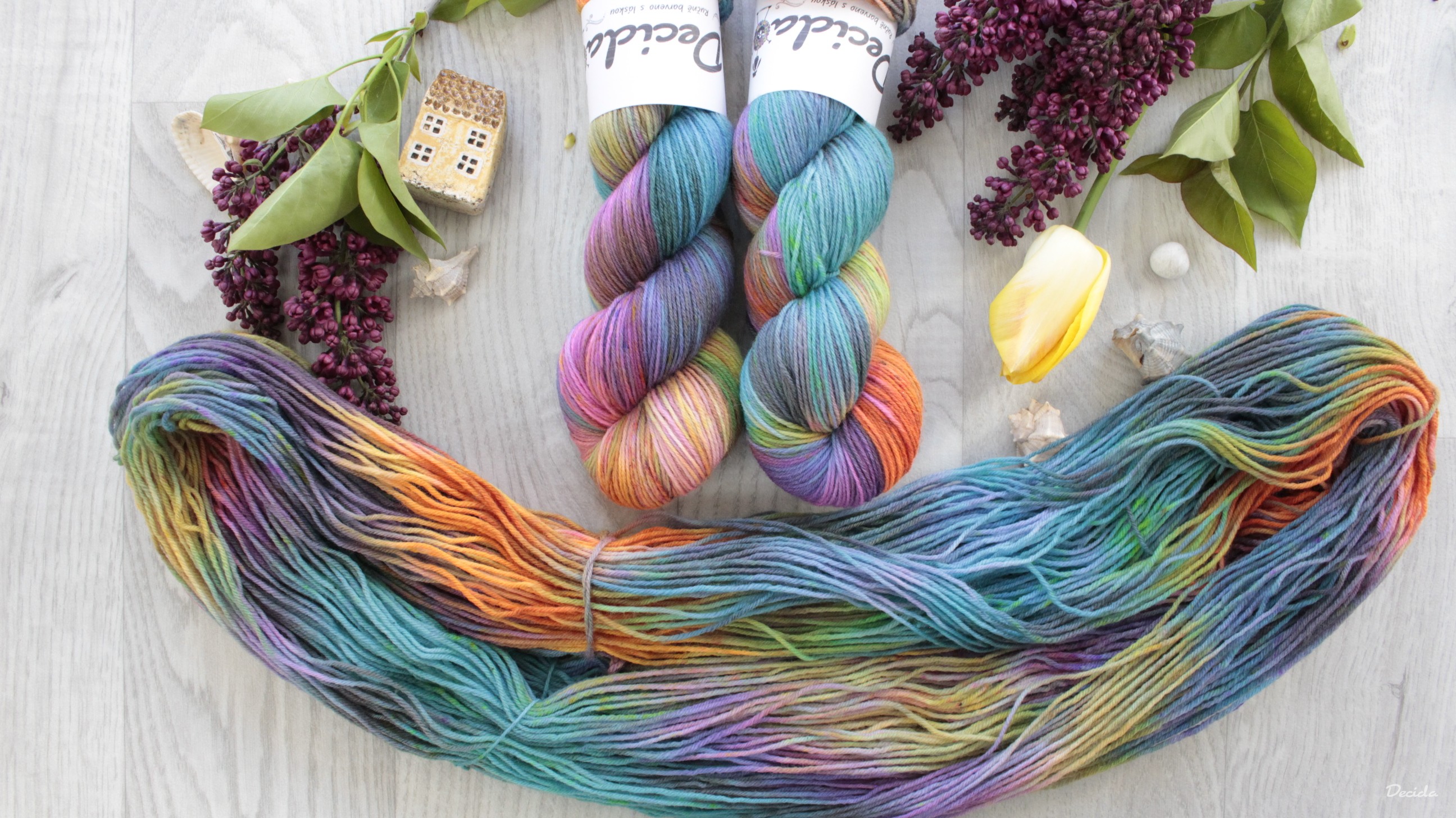 "Sarong" - EXTRA Merino sw/polyamid 365m/100g